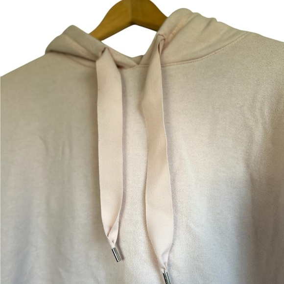 Aerie Ribbon Baby Pink Oversized Side Zip Hoodie - Picture 14 of 15